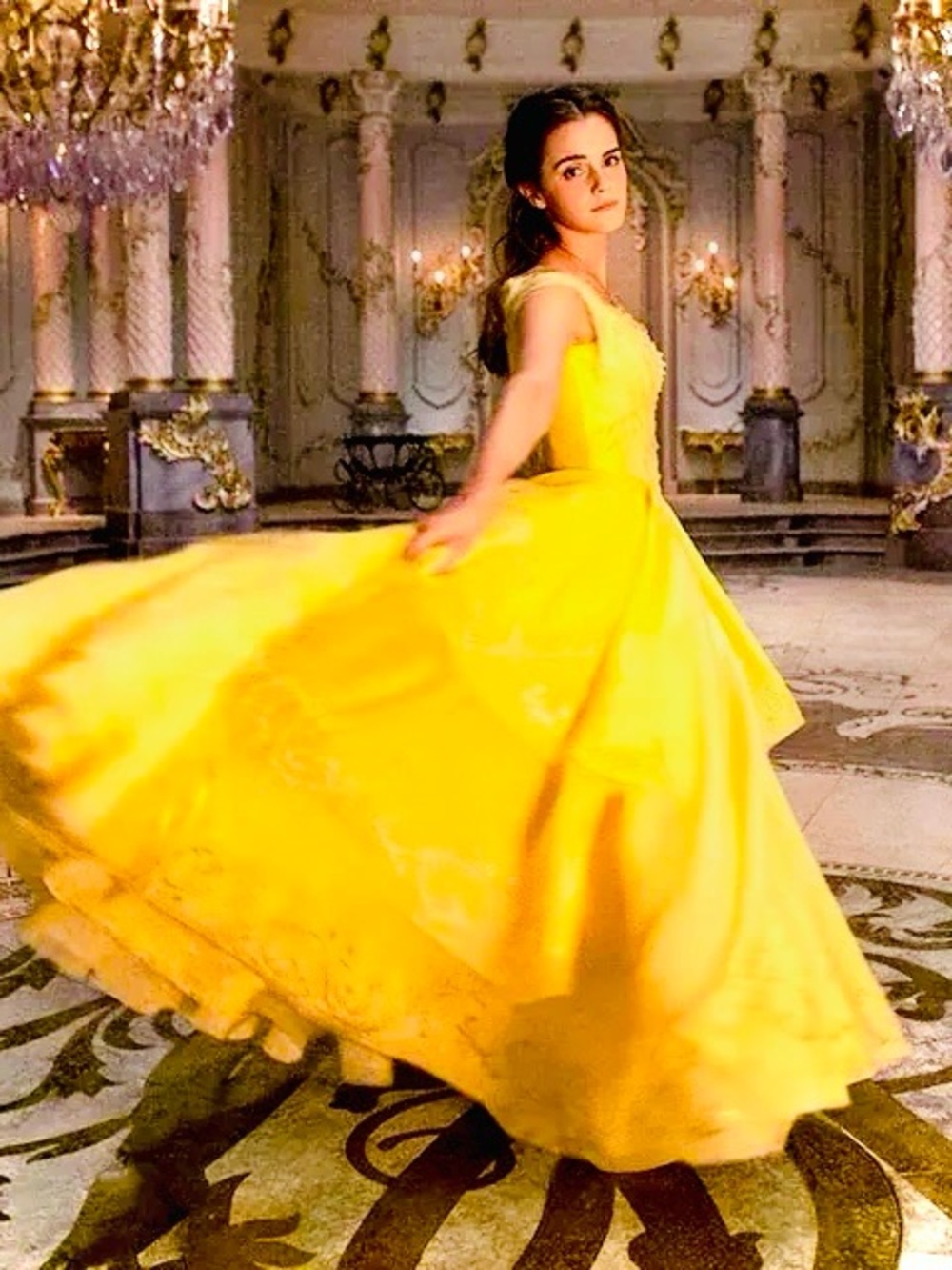 DISNEY | 9 / 10 | Princess Belle Deluxe Sleeveless Nightgown Pajama Girl Gown